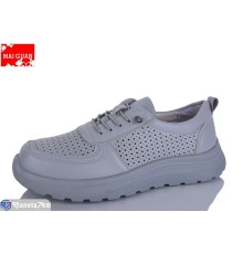 Кросівки жіночі на літо (8 пар р.37-41) сірий  "Maiguan"