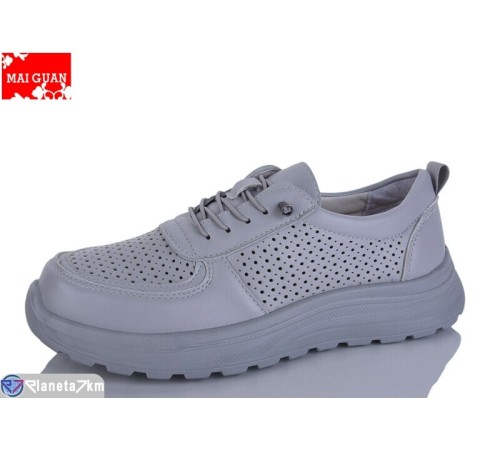 Кросівки жіночі на літо (8 пар р.37-41) сірий  "Maiguan"