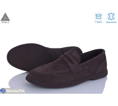 Туфлі чоловічі на весну/осінь (8 пар р.41-45) коричневий  "STILLI Group"
