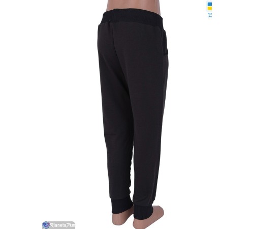Дитячі спортивні штани на весну/осінь (3 шт. р.сетка One size) чорний  "Kalabok"