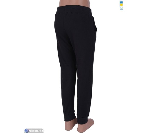 Дитячі спортивні штани на весну/осінь (4 шт. р.сетка One size) чорний  "Kalabok"