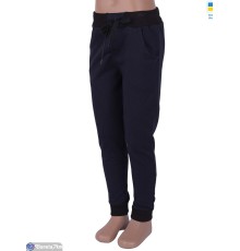 Дитячі спортивні штани на весну/осінь (4 шт. р.сетка One size) синій  "Kalabok"