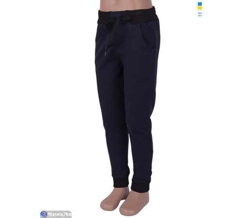 Дитячі спортивні штани на весну/осінь (4 шт. р.сетка One size) синій  "Kalabok"