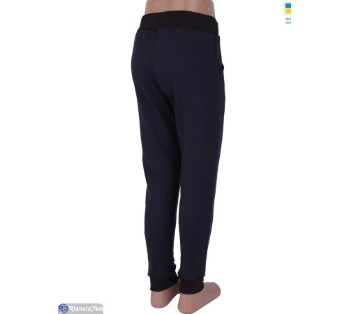 Дитячі спортивні штани на весну/осінь (4 шт. р.сетка One size) синій  "Kalabok"