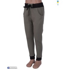 Дитячі спортивні штани на весну/осінь (4 шт. р.сетка One size) хакі  "Kalabok"