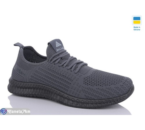 Кросівки чоловічі на літо (10 пар р.41-45) сірий  "REGA"