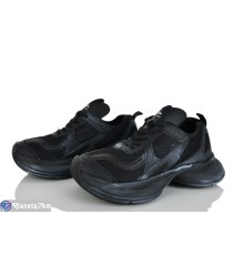 Кросівки жіночі на весну/осінь (8 пар р.36-41) чорний  "Yahuu"