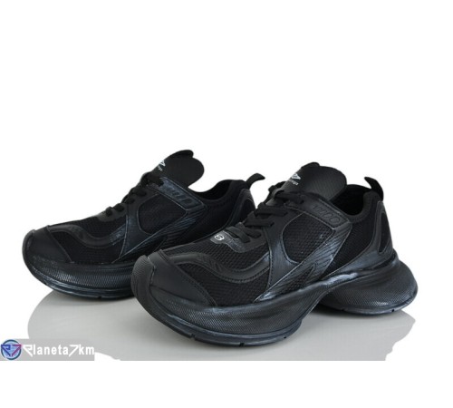 Кросівки жіночі на весну/осінь (8 пар р.36-41) чорний  "Yahuu"