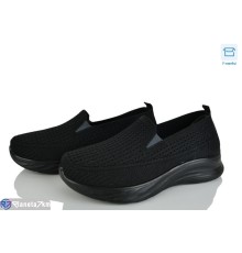 Кросівки жіночі на літо (8 пар р.36-41) чорний  "Vitta"