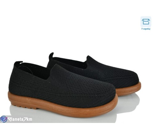 Туфлі жіночі на літо (8 пар р.36-41) чорний  "Vitta"