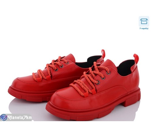 Туфлі жіночі на весну/осінь (8 пар р.36-41) червоний  "HoRIK"