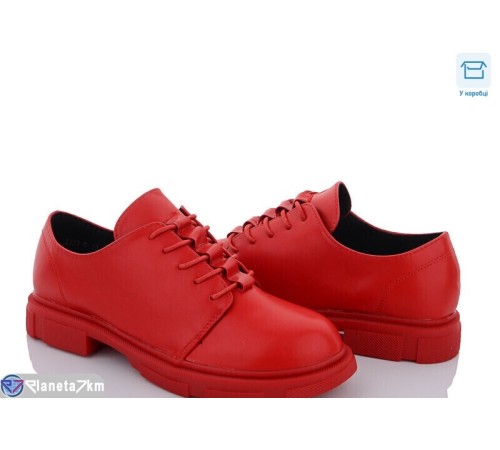 Туфлі жіночі на весну/осінь (8 пар р.36-41) червоний  "HoRIK"
