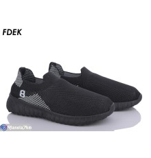 Кросівки жіночі на літо (6 пар р.36-41) чорний  "FDEK"