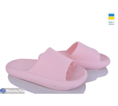 Шлепки жіночі на літо (6 пар р.36-41) рожевий  "Ladmir"