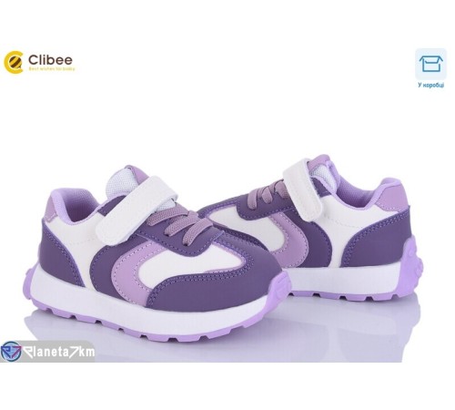 Дитячі кросівки на весну/осінь (6 пар р.22-27) фіолетовий  "BELIES"