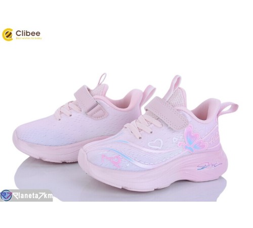 Дитячі кросівки на весну/осінь (6 пар р.27-32) рожевий  "BELIES"