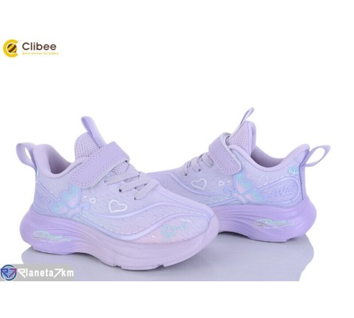 Дитячі кросівки на весну/осінь (6 пар р.27-32) фіолетовий  "BELIES"