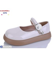 Дитячі туфлі на весну/осінь (8 пар р.28-33) бежевий  "GFB-Канарейка"