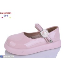 Дитячі туфлі на весну/осінь (8 пар р.28-33) рожевий  "GFB-Канарейка"