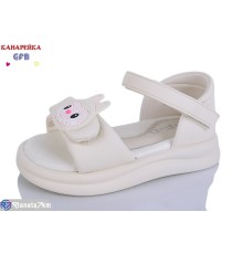Дитячі босоніжки на літо (8 пар р.23-28) бежевий  "GFB-Канарейка"