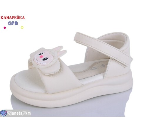 Дитячі босоніжки на літо (8 пар р.23-28) бежевий  "GFB-Канарейка"