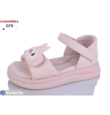 Дитячі босоніжки на літо (8 пар р.23-28) рожевий  "GFB-Канарейка"