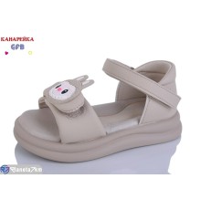 Дитячі босоніжки на літо (8 пар р.23-28) коричневий  "GFB-Канарейка"