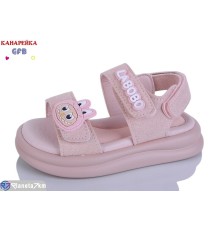 Дитячі босоніжки на літо (8 пар р.23-28) рожевий  "GFB-Канарейка"