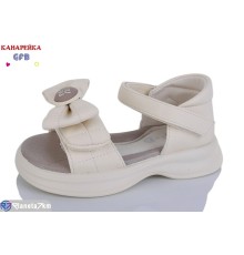 Дитячі босоніжки на літо (8 пар р.23-28) бежевий  "GFB-Канарейка"