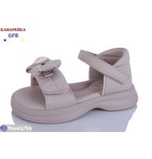 Дитячі босоніжки на літо (8 пар р.23-28) бежевий  "GFB-Канарейка"
