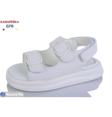 Дитячі босоніжки на літо (8 пар р.27-32) білий  "GFB-Канарейка"