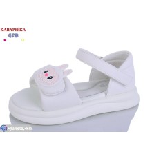 Дитячі босоніжки на літо (8 пар р.28-33) білий  "GFB-Канарейка"