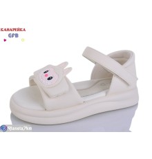 Дитячі босоніжки на літо (8 пар р.28-33) бежевий  "GFB-Канарейка"