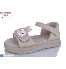 Дитячі босоніжки на літо (8 пар р.28-33) коричневий  "GFB-Канарейка"