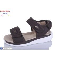 Дитячі босоніжки на літо (8 пар р.32-37) коричневий  "GFB-Канарейка"