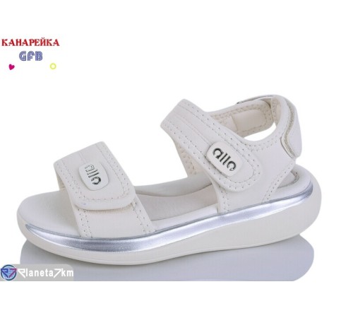 Дитячі босоніжки на літо (8 пар р.32-37) бежевий  "GFB-Канарейка"