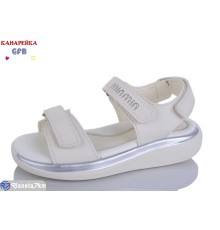 Дитячі босоніжки на літо (8 пар р.32-37) бежевий  "GFB-Канарейка"