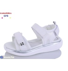 Дитячі босоніжки на літо (8 пар р.32-37) білий  "GFB-Канарейка"