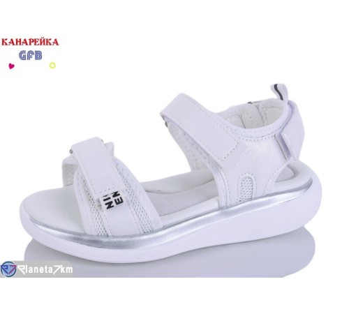 Дитячі босоніжки на літо (8 пар р.32-37) білий  "GFB-Канарейка"