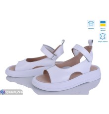 Босоніжки жіночі на літо (6 пар р.36-40) білий  "Linda"