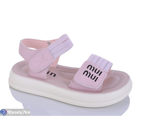 Дитячі босоніжки на літо (8 пар р.26-31) рожевий  "Lilin"