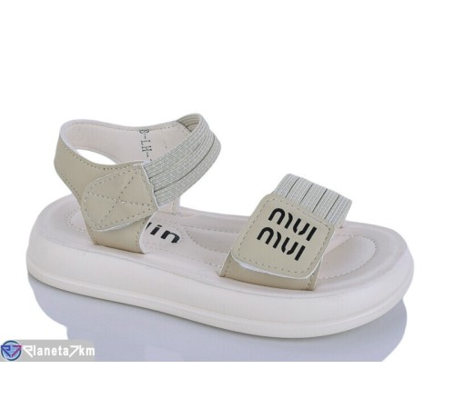 Дитячі босоніжки на літо (8 пар р.26-31) коричневий  "Lilin"