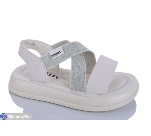 Дитячі босоніжки на літо (8 пар р.26-31) бежевий  "Lilin"