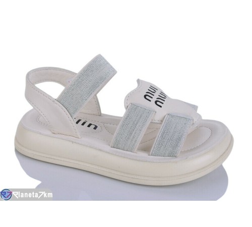 Дитячі босоніжки на літо (8 пар р.26-31) бежевий  "Lilin"