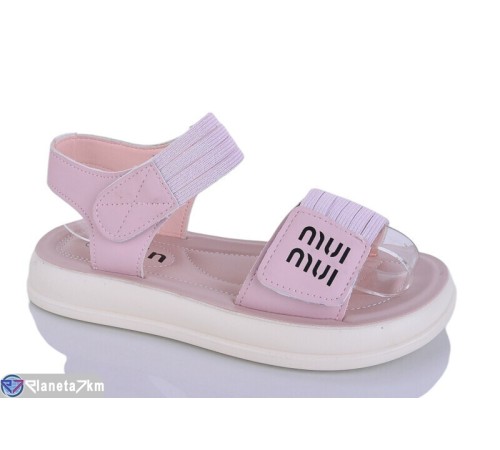 Дитячі босоніжки на літо (8 пар р.32-37) рожевий  "Lilin"