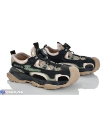 Дитячі кросівки на літо (6 пар р.32-37) чорний  "Laifakids"