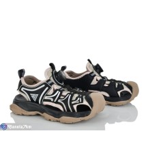 Дитячі кросівки на літо (6 пар р.32-37) чорний  "Laifakids"