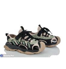 Дитячі кросівки на літо (6 пар р.32-37) зелений  "Laifakids"