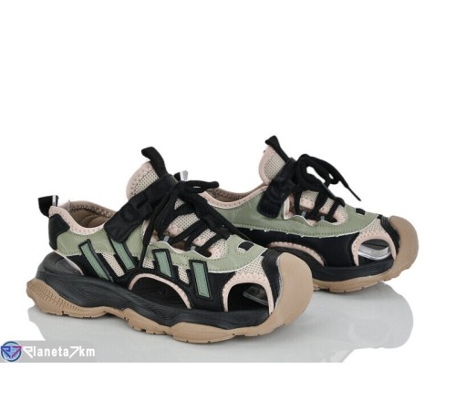 Дитячі кросівки на літо (6 пар р.32-37) зелений  "Laifakids"