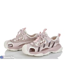 Дитячі кросівки на літо (6 пар р.32-37) рожевий  "Laifakids"